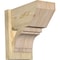 Ekena Millwork Merced Slat Rough Sawn Outlooker, Douglas Fir, 8"W x 14"D x 14"H OUT08X14X14MRC06RDF - alternate 1
